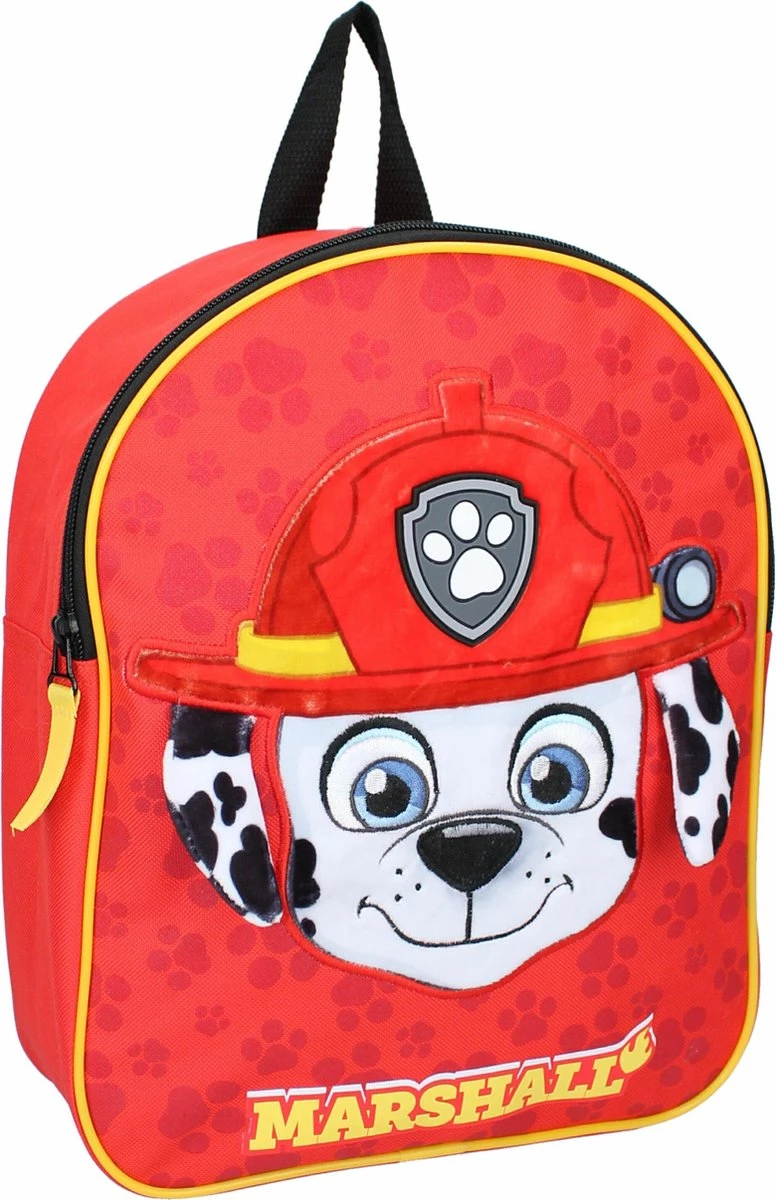 PAW Patrol - Rugzak - 9l - Rood/Zwart 3 PAW Patrol - Rugzak - 9l - Rood/Zwart