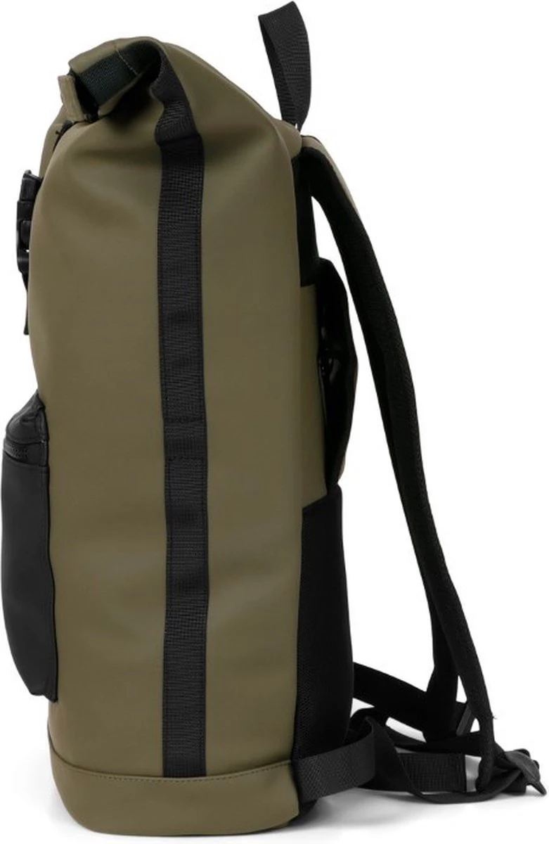 Norlander Waterdichte Rugzak 46L - Roltop Rugzak - Fietsrugzak - Olive 4 Norlander Waterdichte Rugzak 46L - Roltop Rugzak - Fietsrugzak - Olive - Afbeelding 2