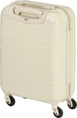 Princess Traveller Florence - Handbagagekoffer Met Strap - Crème - S - 55cm -Beroemde Bagage Winkel 786x1200 1