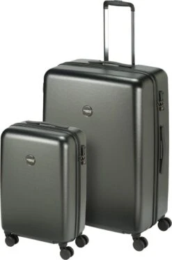 Princess Traveller Harlem - Handbaggage Koffer - Zwart - S - 55cm -Beroemde Bagage Winkel 794x1200 4