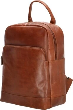 Genicci Amsterdam Rugzak - Cognac -Beroemde Bagage Winkel 796x1200 10