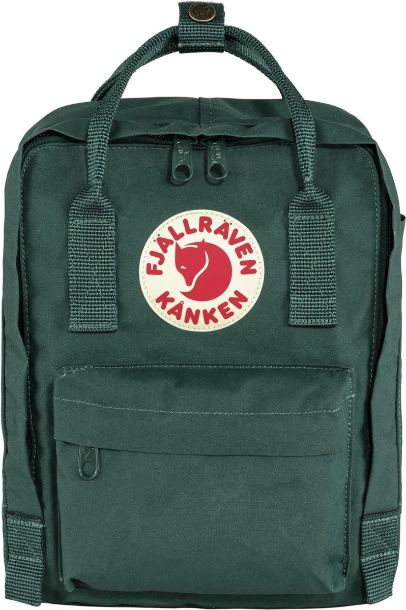 Fjallraven Fjällräven Kånken Mini Unisex Rugzak - Arctic Green 9 Fjallraven Fjällräven Kånken Mini Unisex Rugzak - Arctic Green - Afbeelding 7
