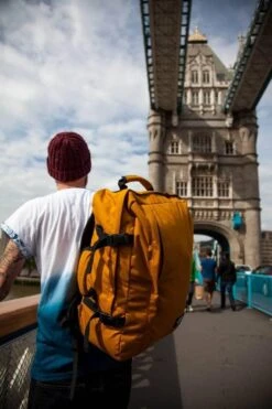 Cabin Zero Reistas / Weekendtas - 51 X 36 X 19 Cm - 44 Liter - Classic - Oranje -Beroemde Bagage Winkel 799x1200 121