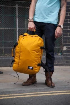 Cabin Zero Reistas / Weekendtas - 51 X 36 X 19 Cm - 44 Liter - Classic - Oranje -Beroemde Bagage Winkel 799x1200 122