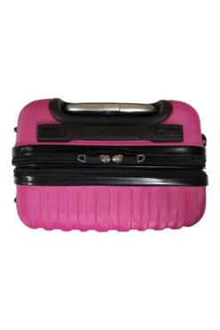 SB Travelbags 'Expandable' Handbagage Koffer 53cm 4 Wielen Trolley - Roze 15 SB Travelbags 'Expandable' Handbagage Koffer 53cm 4 Wielen Trolley - Roze -Beroemde Bagage Winkel 799x1200 26