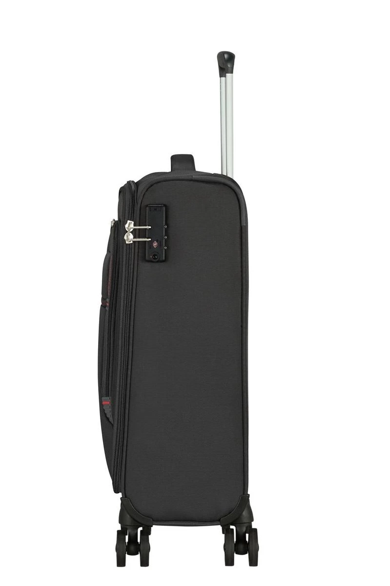 American Tourister Reiskoffer - Crosstrack Spinner 55/20 Tsa (Handbagage) Grey/Red 8 American Tourister Reiskoffer - Crosstrack Spinner 55/20 Tsa (Handbagage) Grey/Red - Afbeelding 6