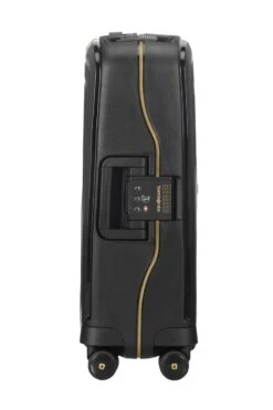 Samsonite Reiskoffer - S'Cure Dlx Spinner 55/20 (Handbagage) Black/Gold Deluscious -Beroemde Bagage Winkel 799x1200 88