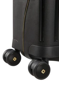 Samsonite Reiskoffer - S'Cure Dlx Spinner 55/20 (Handbagage) Black/Gold Deluscious -Beroemde Bagage Winkel 799x1200 89