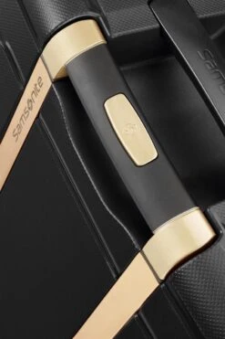 Samsonite Reiskoffer - S'Cure Dlx Spinner 55/20 (Handbagage) Black/Gold Deluscious -Beroemde Bagage Winkel 799x1200 91