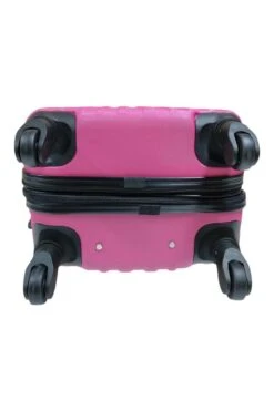 SB Travelbags 'Expandable' Handbagage Koffer 53cm 4 Wielen Trolley - Roze 17 SB Travelbags 'Expandable' Handbagage Koffer 53cm 4 Wielen Trolley - Roze -Beroemde Bagage Winkel 800x1200 10