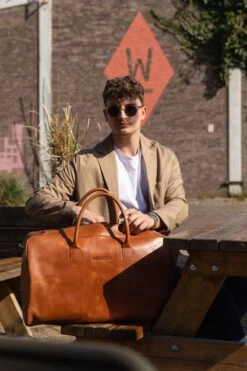 NEGOTIA Delta - Leren Weekendtas - Leren Reistas - Duffel Bag - 100% Luxe Top-Grain Leer - Bruin 16 NEGOTIA Delta - Leren Weekendtas - Leren Reistas - Duffel Bag - 100% Luxe Top-Grain Leer - Bruin -Beroemde Bagage Winkel 800x1200 101