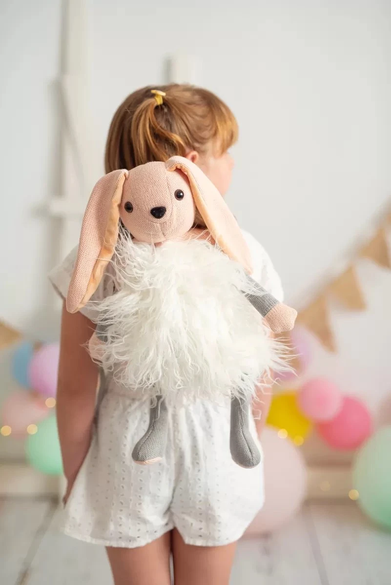Rugzak - Kinderrugzak - Konijn Rugzak - Rugtas - Rugzak Peuter - Rugzak Kleuter - Kinderrugtas - Bunny - Knuffel - Backpack - Sac - Sac A Dos - Rugtas Meisje 3 Rugzak - Kinderrugzak - Konijn Rugzak - Rugtas - Rugzak Peuter - Rugzak Kleuter - Kinderrugtas - Bunny - Knuffel - Backpack - Sac - Sac A Dos - Rugtas Meisje