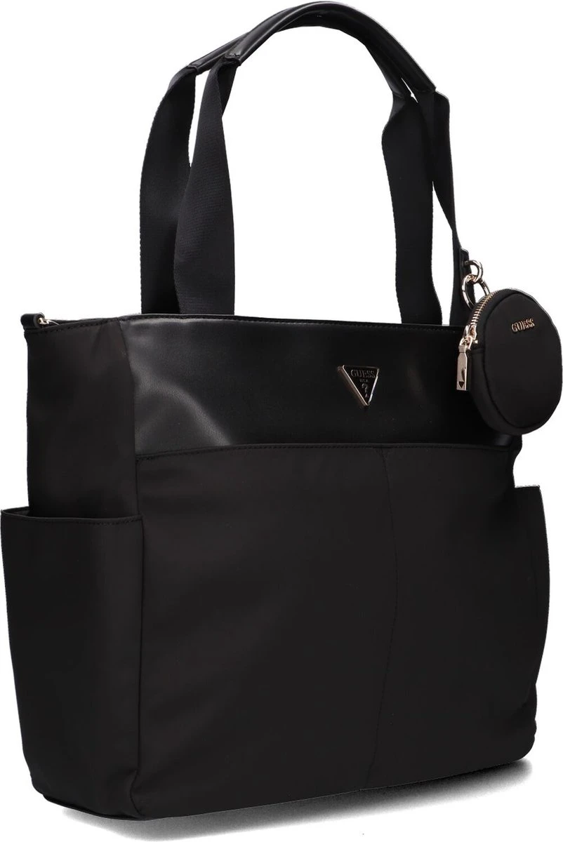 Guess Reistas / Weekendtas - 32 X 44 X 7 Cm - 10 Liter - Eco Gemma - Zwart 5 Guess Reistas / Weekendtas - 32 X 44 X 7 Cm - 10 Liter - Eco Gemma - Zwart - Afbeelding 3