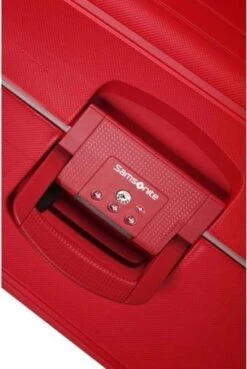 Samsonite Reiskoffer - S'CURE SPINNER 69/25 (Medium) Rood -Beroemde Bagage Winkel 804x1200 2