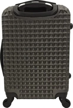 SB Travelbags Handbagage Koffer 55cm 4 Wielen Trolley - Donker Grijs -Beroemde Bagage Winkel 813x1200 1