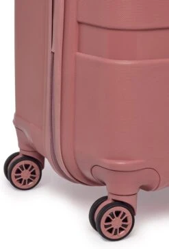 ©TROLLEYZ - Paris No.5 - Reiskoffer - 69cm Met TSA Slot - Dubbele Wielen - 360° Spinners - 100% Polypropyleen - Reiskoffer In Rose Blush -Beroemde Bagage Winkel 817x1200