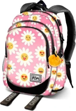 Oh My Pop - Happy - Rugzak - Roze - Hoogte 44cm -Beroemde Bagage Winkel 821x1200 4