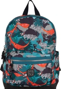 Pick & Pack Forest Dragon Backpack M - Multi Green -Beroemde Bagage Winkel 823x1200 5