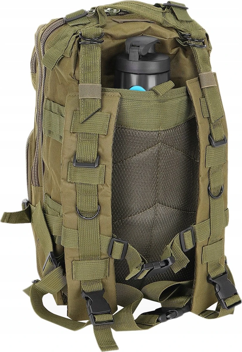 Tactical Backpack 30 L | Tactische Rugzak | Sport - School - Werk | Marine Groen - Backpack US Assault Molle Large - Rugzak -Marine Groen - 30 L 14 Tactical Backpack 30 L | Tactische Rugzak | Sport - School - Werk | Marine Groen - Backpack US Assault Molle Large - Rugzak -Marine Groen - 30 L - Afbeelding 12