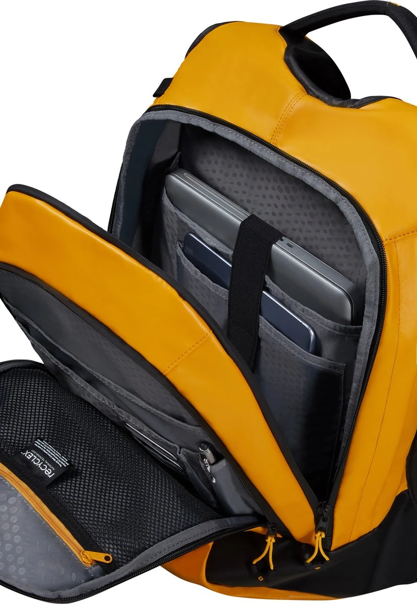 Samsonite Rugzak Met Laptopvak - Ecodiver Backpack 17.3 - Yellow 5 Samsonite Rugzak Met Laptopvak - Ecodiver Backpack 17.3 - Yellow - Afbeelding 3