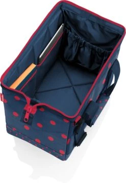 Reisenthel Allrounder M Reistas Sporttas - 18L - Mixed Dots Red Rood -Beroemde Bagage Winkel 830x1200 9
