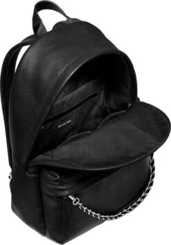 Michael Kors Slater Dames Rugzak Leer - Zwart -Beroemde Bagage Winkel 834x1200 4