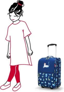 Reisenthel Trolley XS Kids Reiskoffer Kind - Maat XS - 12L - ABC Friens Blue Blauw 11 Reisenthel Trolley XS Kids Reiskoffer Kind - Maat XS - 12L - ABC Friens Blue Blauw -Beroemde Bagage Winkel 835x1200 3