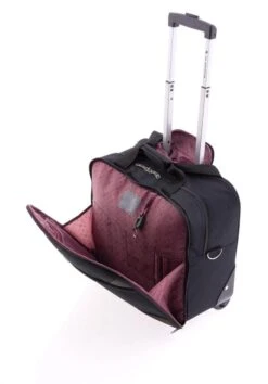 Gladiator Metro Handbagage Laptop Trolley - 14 Inch - Zwart -Beroemde Bagage Winkel 837x1200