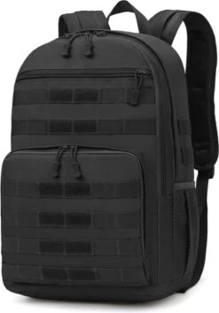 Waterdichte Rugzak - Hybride Tactical Backpack - Reistas Handbagage - Wandelrugzak - Grote Schooltas Zwart