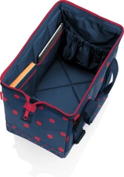 Reisenthel Allrounder M Reistas Sporttas - 18L - Mixed Dots Red Rood -Beroemde Bagage Winkel 843x1200 9