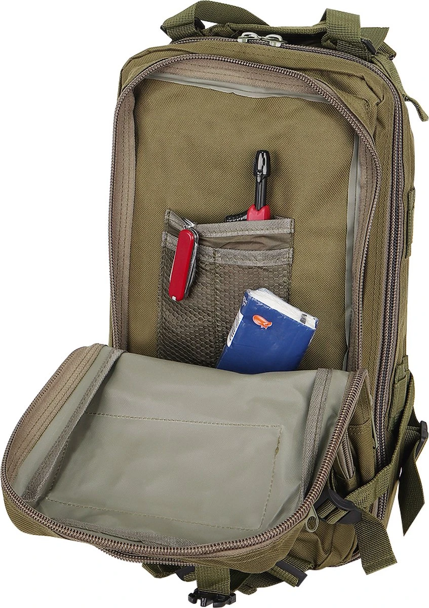 Tactical Backpack 30 L | Tactische Rugzak | Sport - School - Werk | Marine Groen - Backpack US Assault Molle Large - Rugzak -Marine Groen - 30 L 4 Tactical Backpack 30 L | Tactische Rugzak | Sport - School - Werk | Marine Groen - Backpack US Assault Molle Large - Rugzak -Marine Groen - 30 L - Afbeelding 2