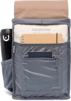 Lefrik Scout Mini Rugzak - Eco Friendly - Recycled Materiaal - Skog Block -Beroemde Bagage Winkel 847x1200 8