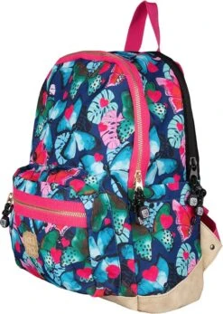 Pick & Pack Prachtige Vlinder - Rugzak - Donkerblauw - Maat M -Beroemde Bagage Winkel 855x1200 4