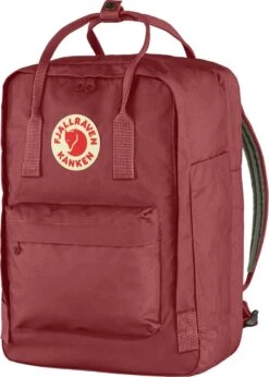 Fjallraven Fjällräven Kånken Laptop 15" Unisex Rugzak - Ox Red -Beroemde Bagage Winkel 857x1200 2