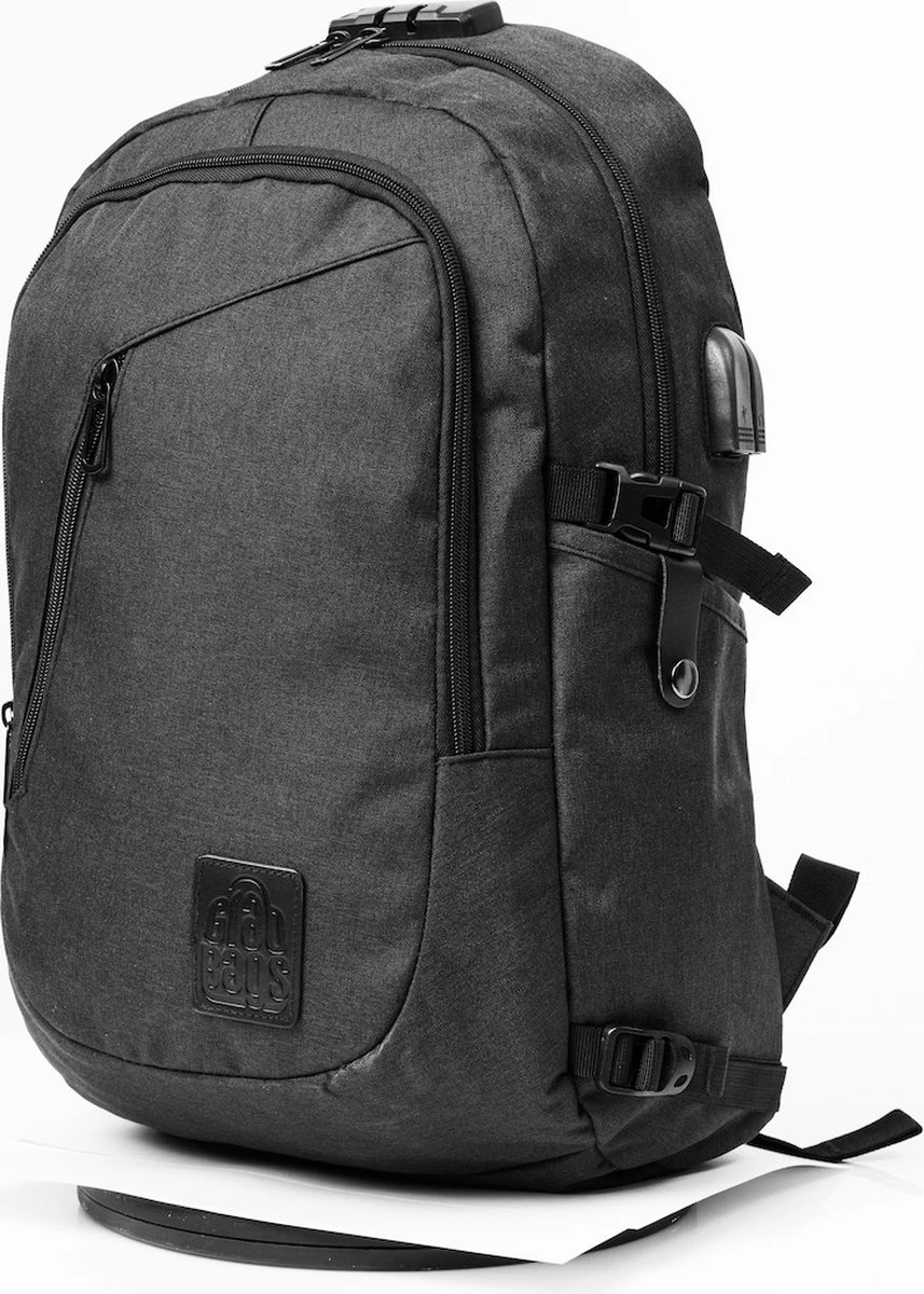 Grab Bag - #Code Edition - Rugtassen - Zwart - Anti Diefstal 11 Grab Bag - #Code Edition - Rugtassen - Zwart - Anti Diefstal - Afbeelding 9