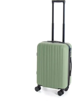 AttitudeZ Azur Handbagage Olijfgroen 55cm - TSA-slot -Beroemde Bagage Winkel 858x1200