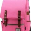 Veran Rugtas - Rugzak - 25 Liter - 15,6" Laptopvak - Boekentas - Vintage - Laptop - School - Boekentas - Roze -Beroemde Bagage Winkel 863x1200 3