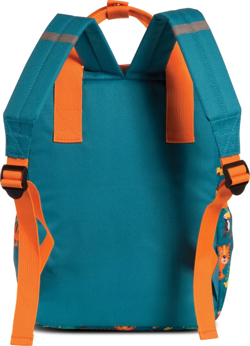 Fabrizio Rugzak Jungle Junior 8 Liter Polyester Groen/oranje 6 Fabrizio Rugzak Jungle Junior 8 Liter Polyester Groen/oranje - Afbeelding 4