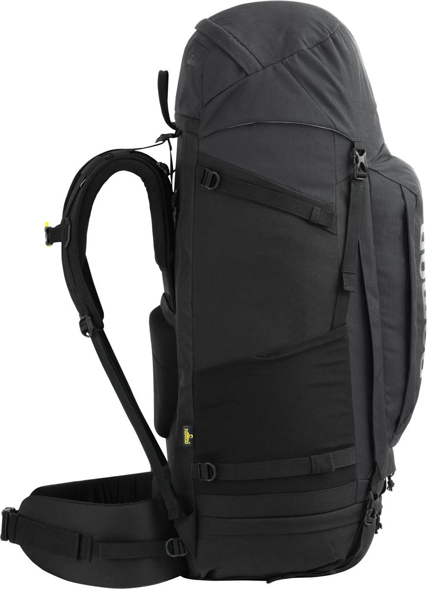 NOMAD® Batura 70 Liter Zwart | Premium Backpack Heren & Dames | Rugzak Incl Flightbag / Hoes 12 NOMAD® Batura 70 Liter Zwart | Premium Backpack Heren & Dames | Rugzak Incl Flightbag / Hoes - Afbeelding 10