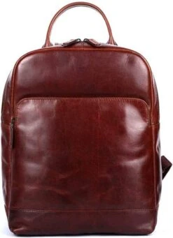 Genicci Amsterdam Rugzak - Cognac -Beroemde Bagage Winkel 870x1200 4