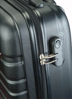 Princess Traveller Singapore Handbagage Koffer 55 Cm - Zwart -Beroemde Bagage Winkel 874x1200