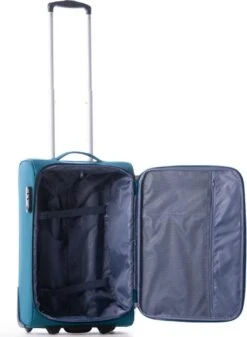 Line Brick Cabin Trolley 2 Wheel 55 Jade Green -Beroemde Bagage Winkel 879x1200