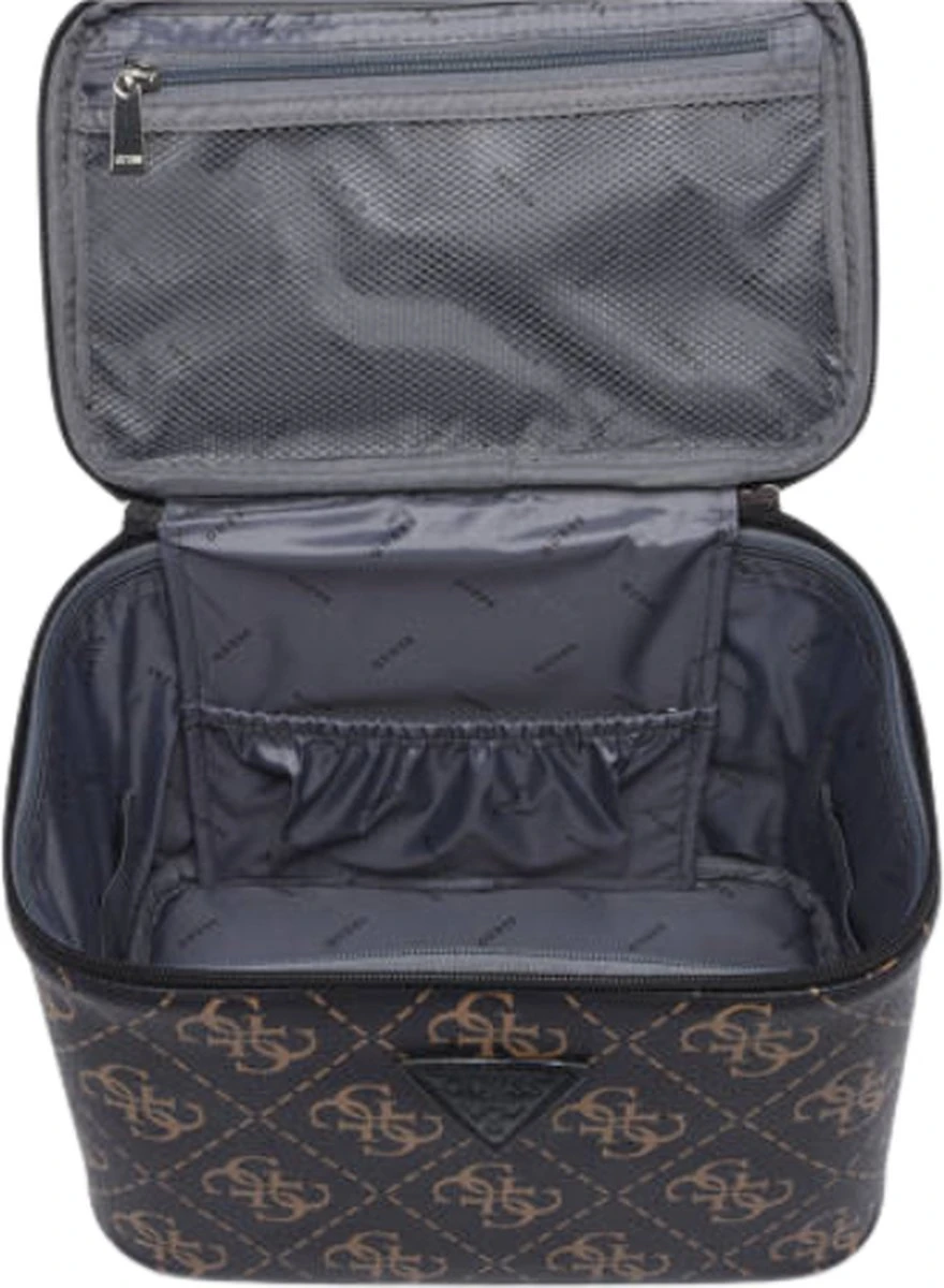 Guess Berta Beautycase Brown Logo 5 Guess Berta Beautycase Brown Logo - Afbeelding 3