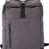 CLIQUE Roll-Up Backpack Antraciet Rugtas