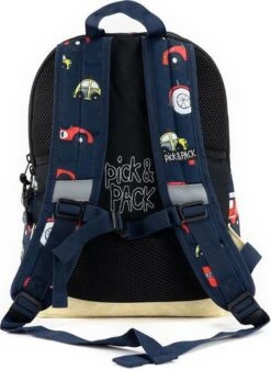 Pick & Pack Auto’s - Rugzak - Donkerblauw - Maat M -Beroemde Bagage Winkel 881x1200 4