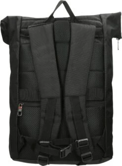 Enrico Benetti Cornell 47229 Laptop Rugzak Rolltop Met 17" Laptopvak - Zwart -Beroemde Bagage Winkel 883x1200 1