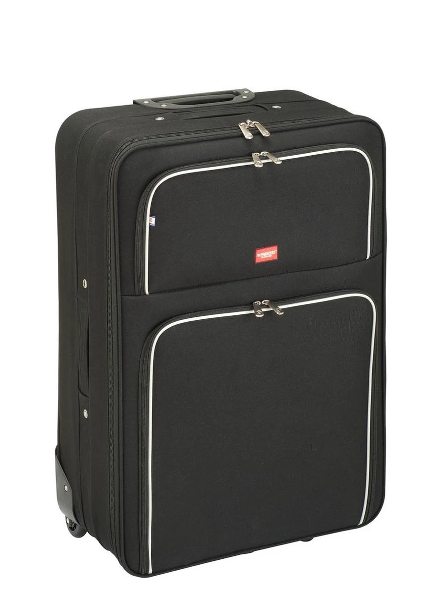 Princess Traveller Barcelona - Reiskoffer - Large -75 Cm - Zwart 4 Princess Traveller Barcelona - Reiskoffer - Large -75 Cm - Zwart - Afbeelding 2