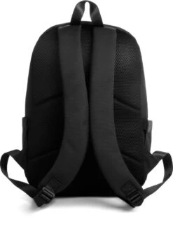 YLX Finch Rugzak. Zwart. Recyceld Rpet Materiaal. Gerecyclede Plastic Flessen - Eco Friendly. Volwassenen - Tieners - Middelbare Scholieren - Jongens - Meisjes. 14" Laptop Sleeve. Backpack - Schooltas - Rugzak -Beroemde Bagage Winkel 890x1200