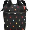 Reisenthel Allrounder R Schouder/ Rugtas - Maat R - 12L - Dots Zwart -Beroemde Bagage Winkel 894x1200 4