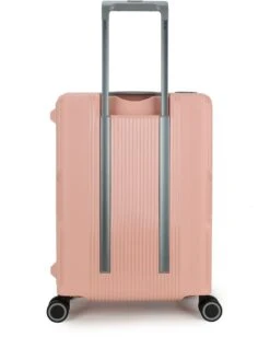 Decent Handbagage Koffer / Trolley / Reiskoffer - 55 Cm - 38 Liter - Polypropyleen - On-Tour - Roze -Beroemde Bagage Winkel 902x1200